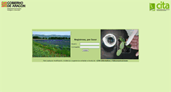 Desktop Screenshot of intranet.cita-aragon.es